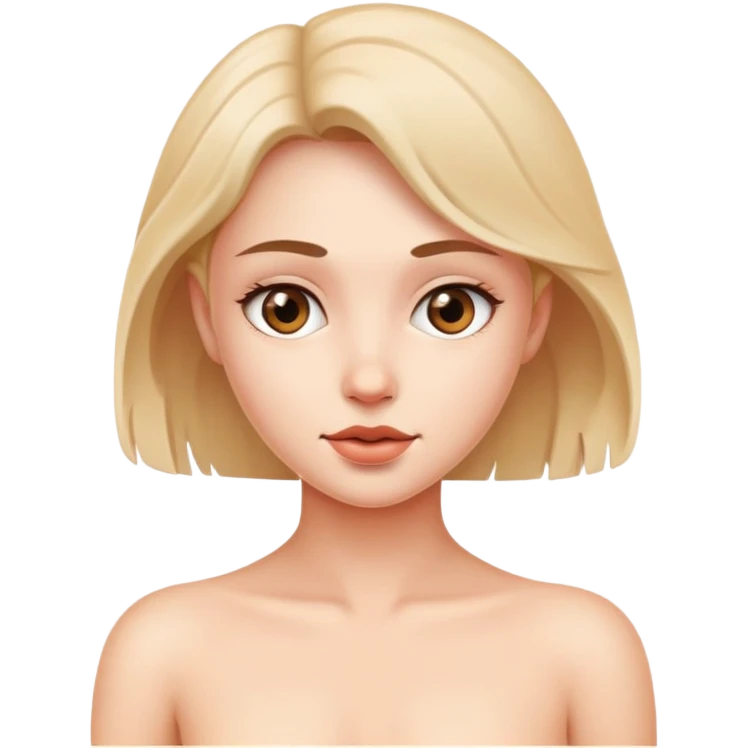 Nude girl emoji