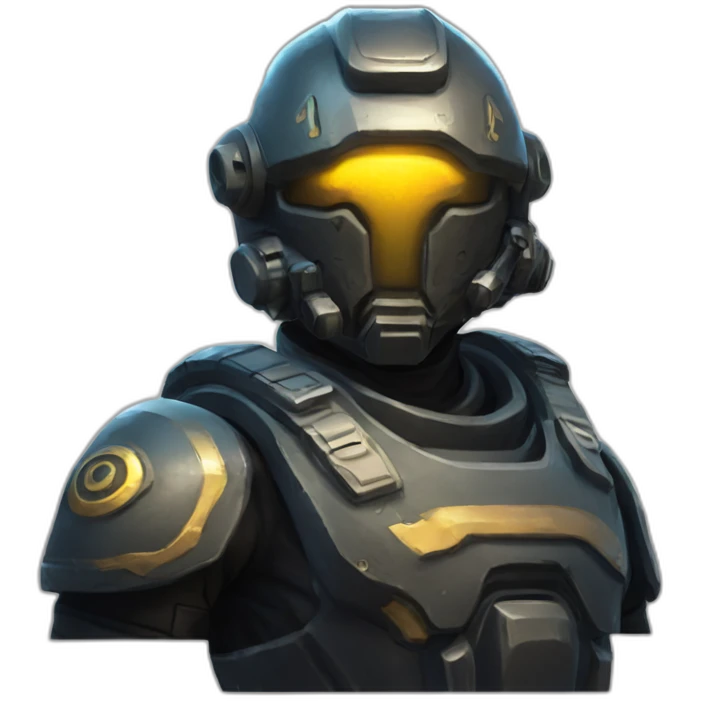 Epic Glowing helldivers 2 soldier emoji