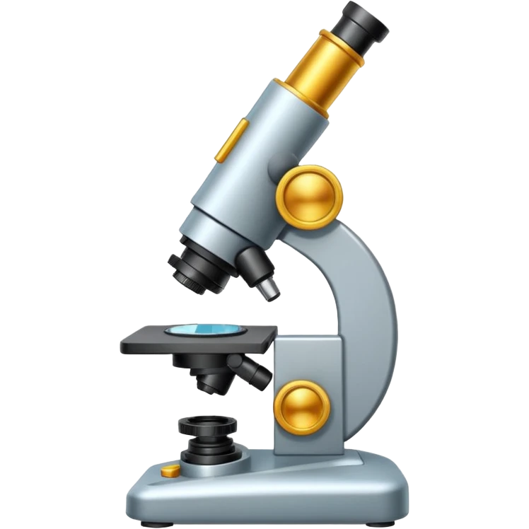 The microscope emoji