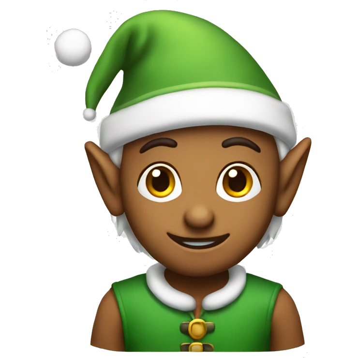 christmas elf  emoji