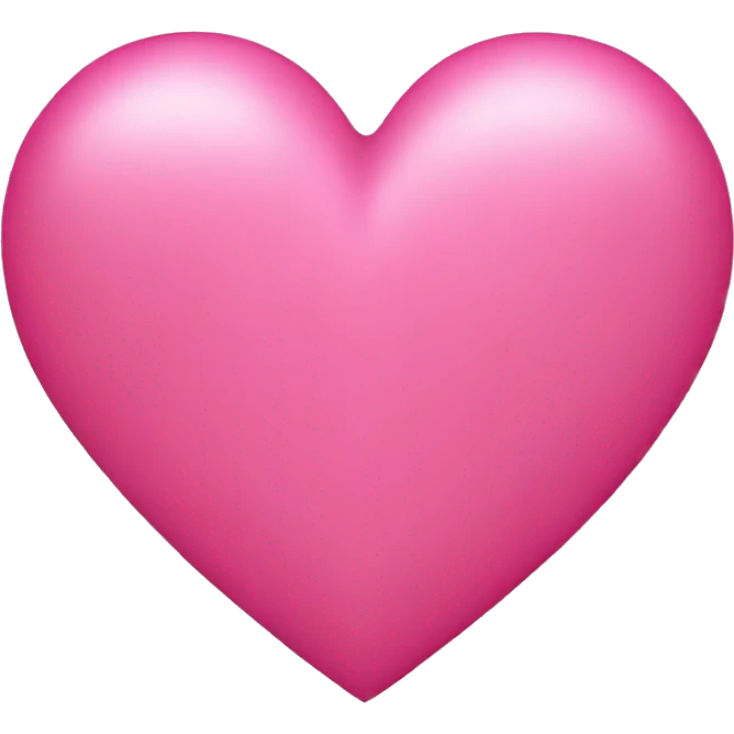 Pink heart emoji