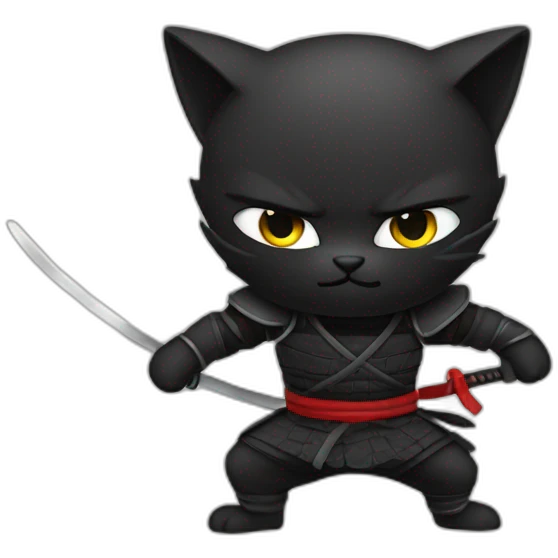 cat ninja emoji