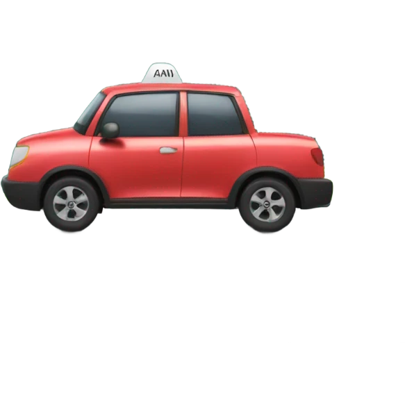 driving car mountain emoji