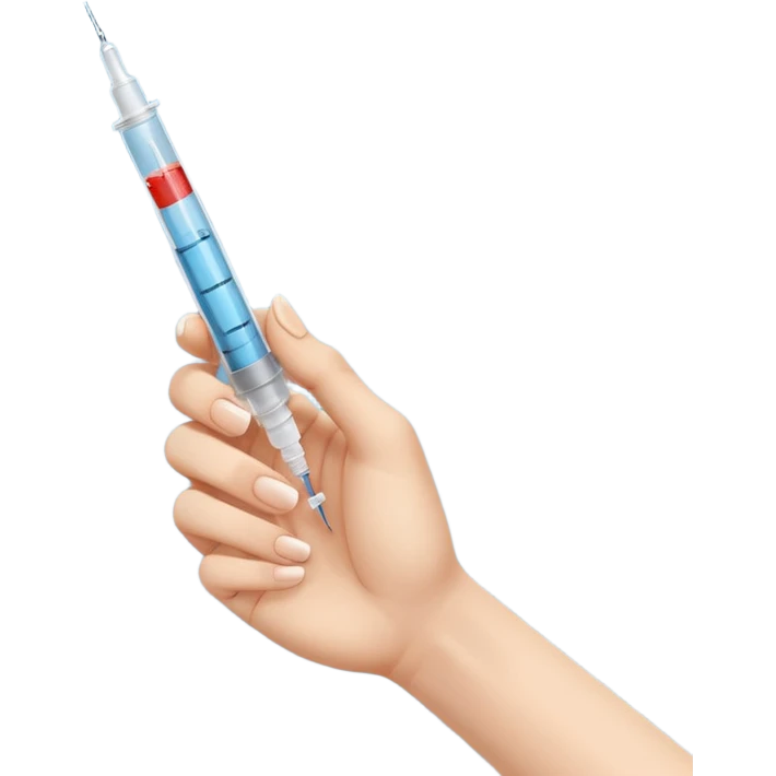 Syringe in ✊🏻 emoji