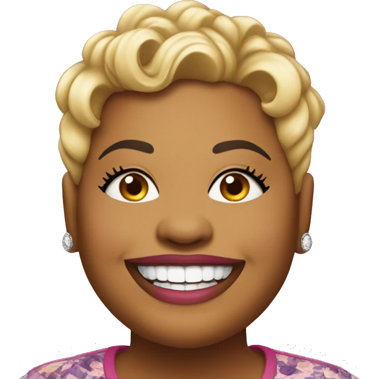 tamela mann smiling  emoji
