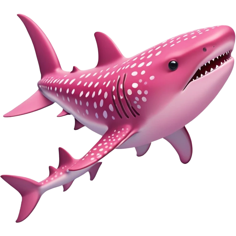 pink whale shark emoji