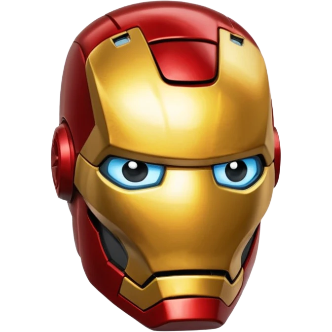 ironman's head  emoji