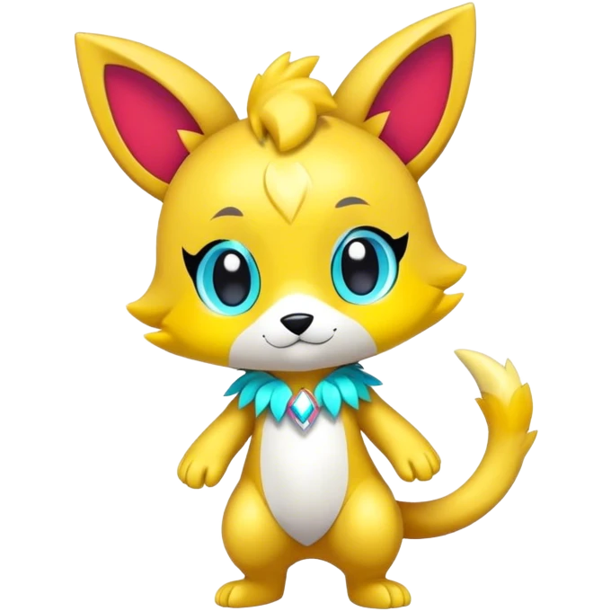 Shiny Chibi Anthro FurSona Fakemon Full Body emoji