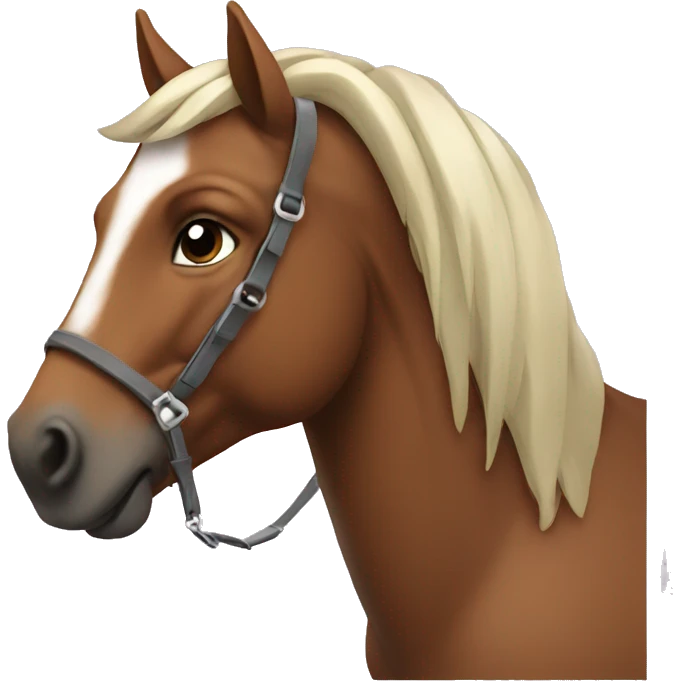 Angles with a horse  emoji