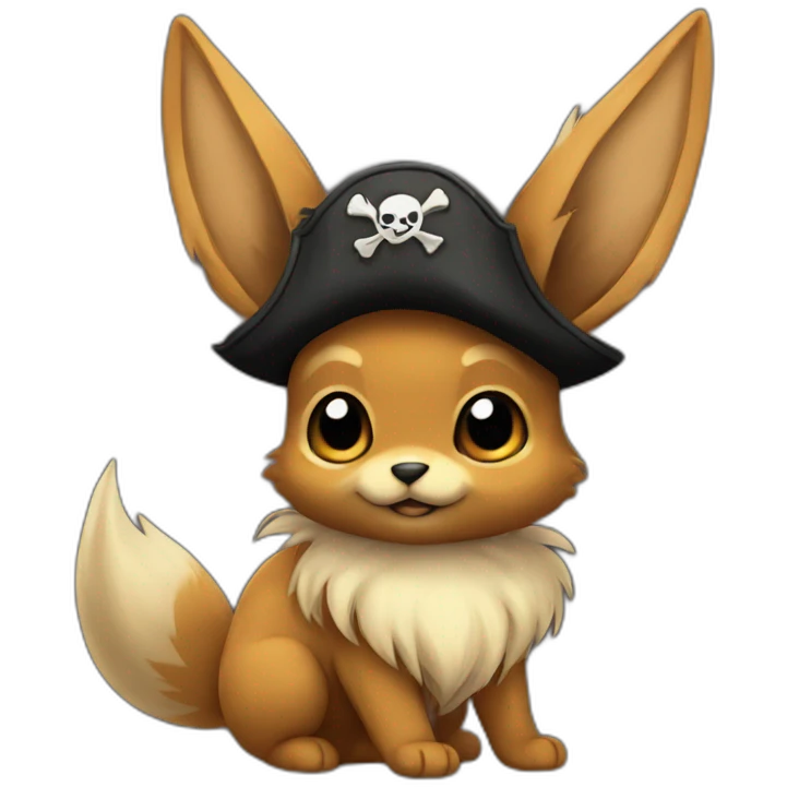 pirate eevee emoji