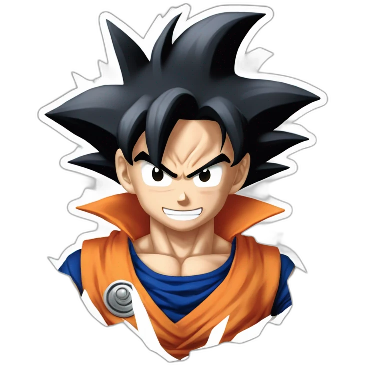Goku ultra instinto emoji