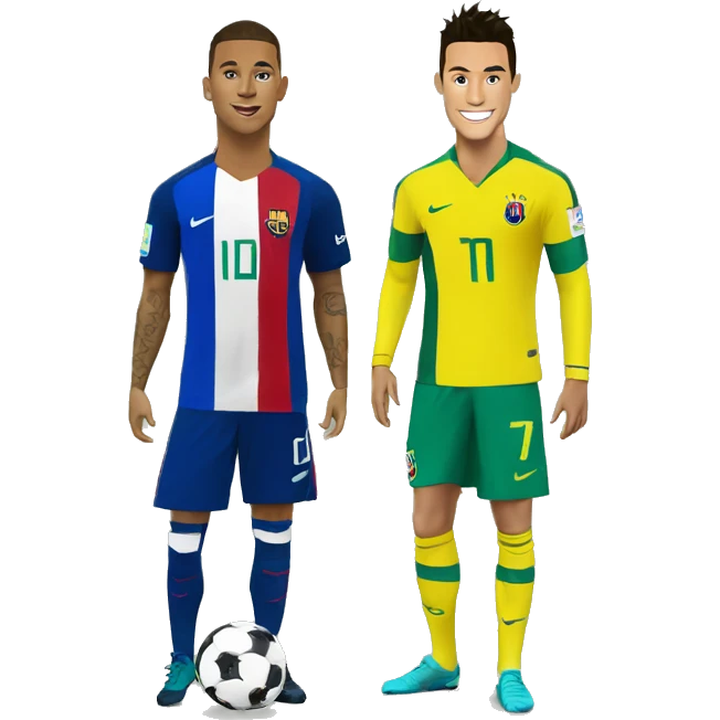 Neymar jr et cristiano Ronaldo  emoji