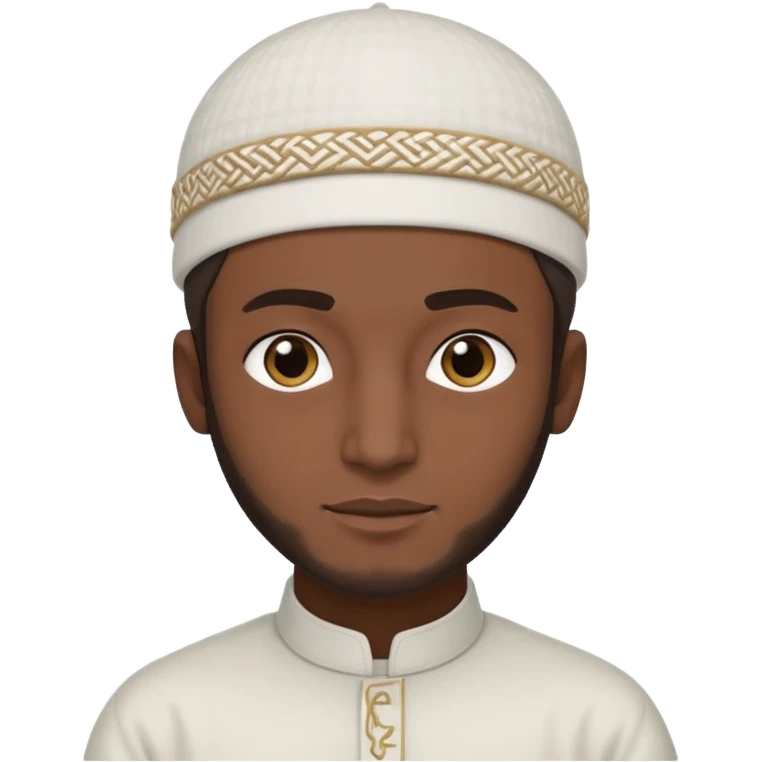 cool Muslim man emoji