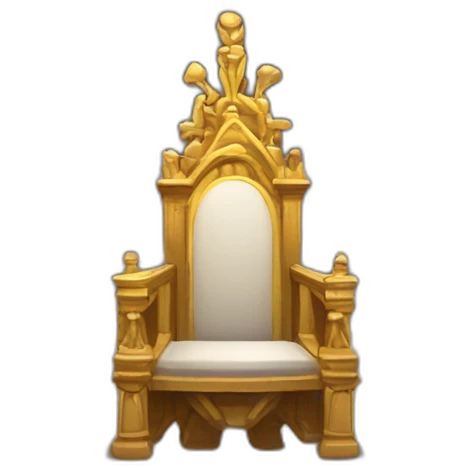 Orthagonal projection Throne Room emoji