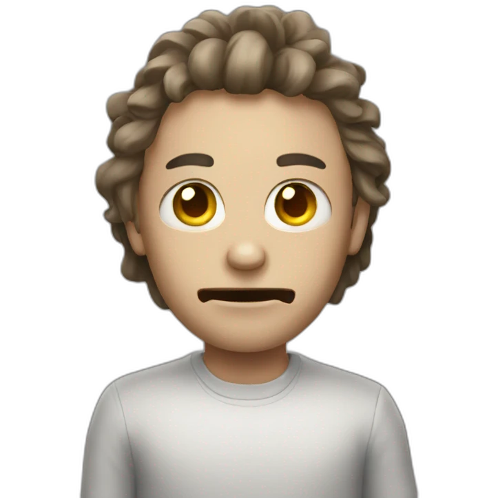 Creepy scary emoji