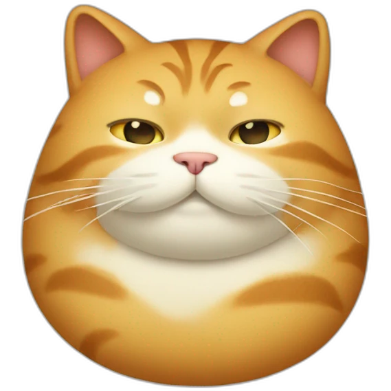 fat cat with a fat joint emoji