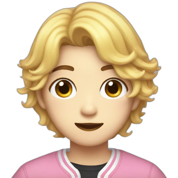 BTS v singer K-pop star emoji