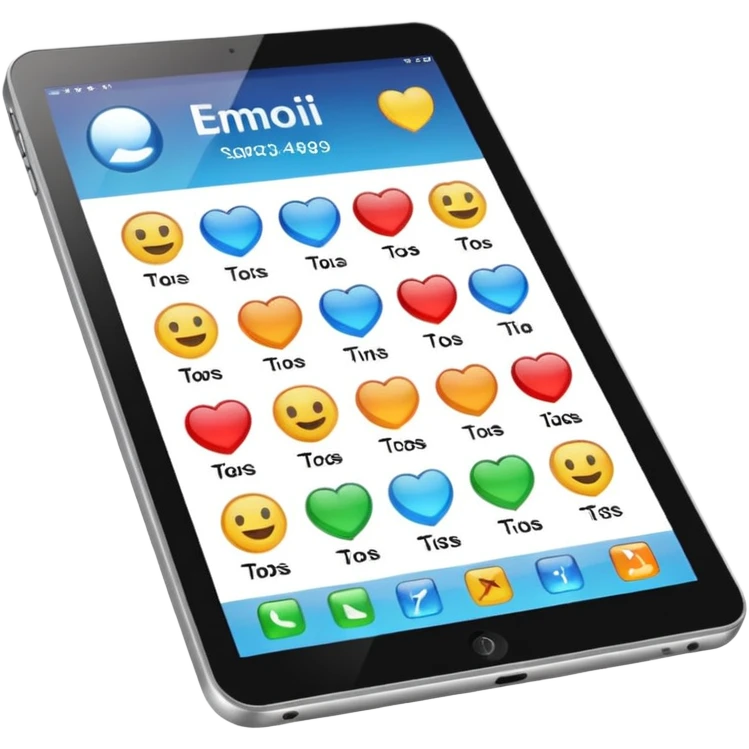 article on tablet emoji