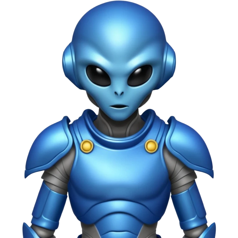 alien in blue armor





 emoji
