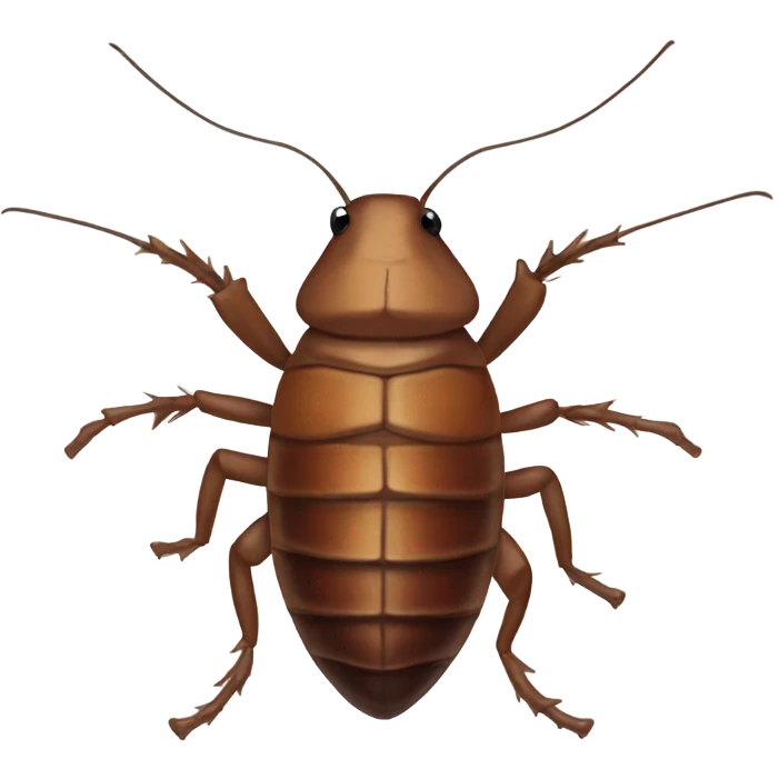 Christmas cockroach emoji