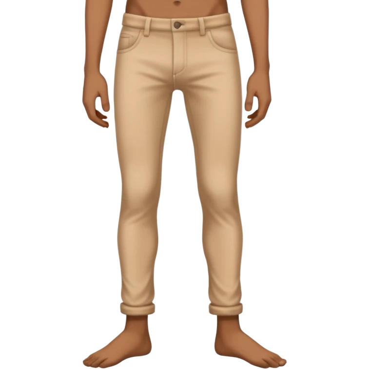 Stripping off the pants emoji