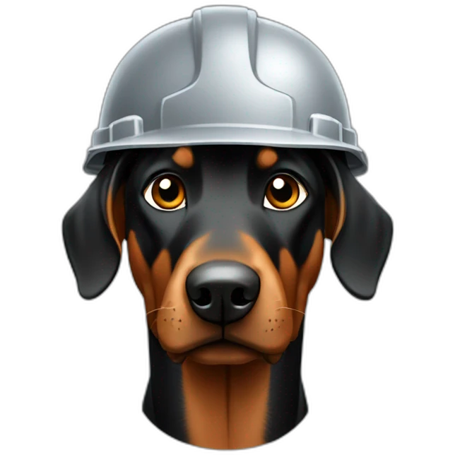 builder-doberman emoji