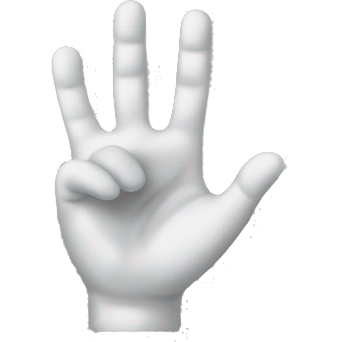 hand L sign emoji