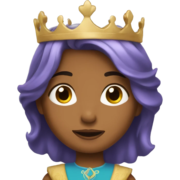 Una princesa  emoji