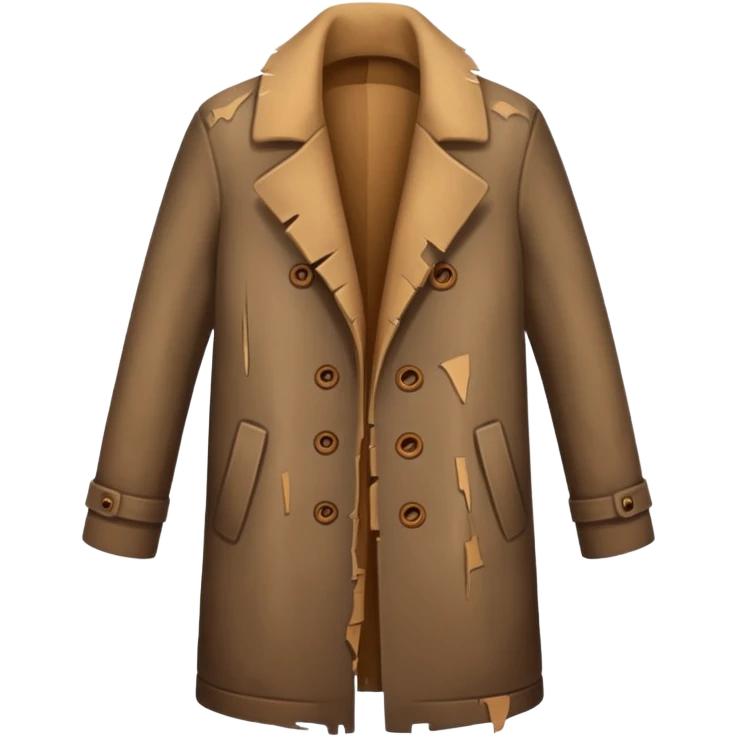 torn coat emoji