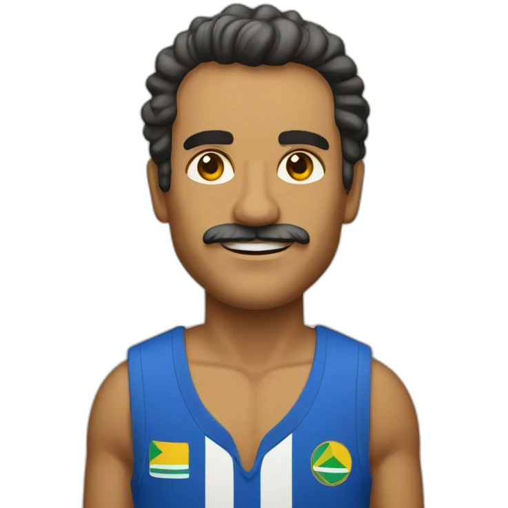 bosonaro na praia emoji