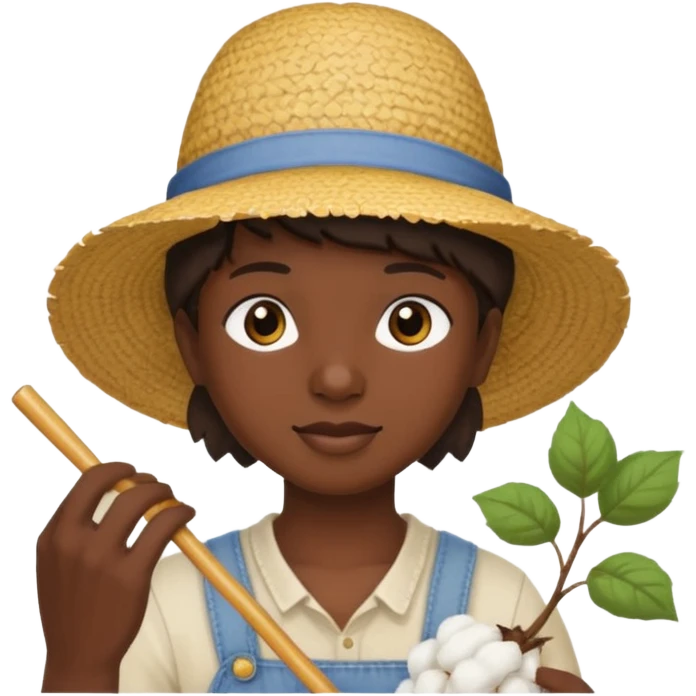 Cotton picker emoji