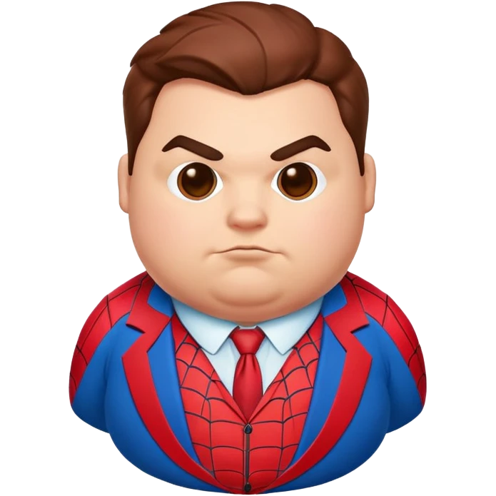 Fat Spiderman emoji