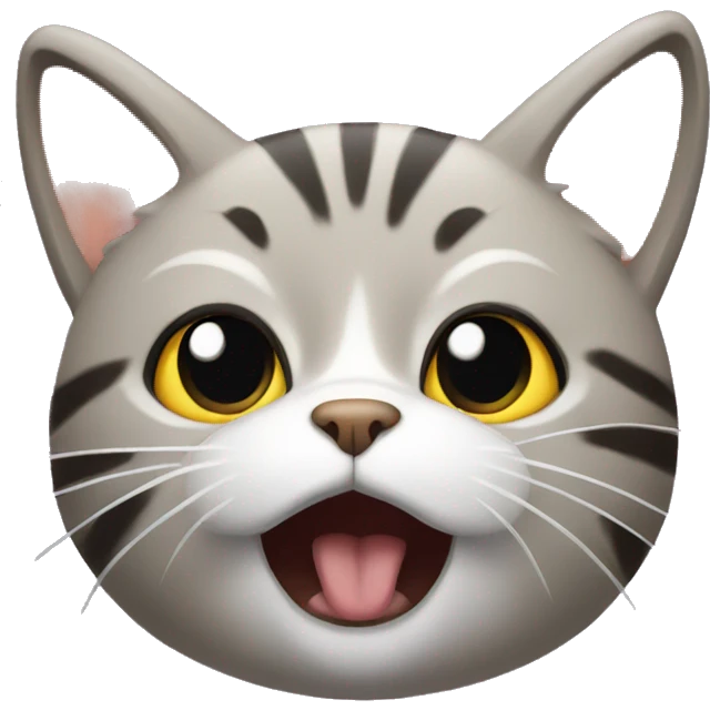 Cat shocked  emoji
