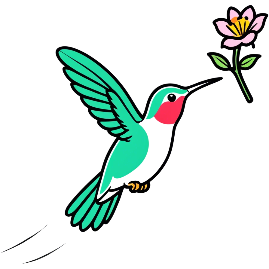 Humming bird  emoji