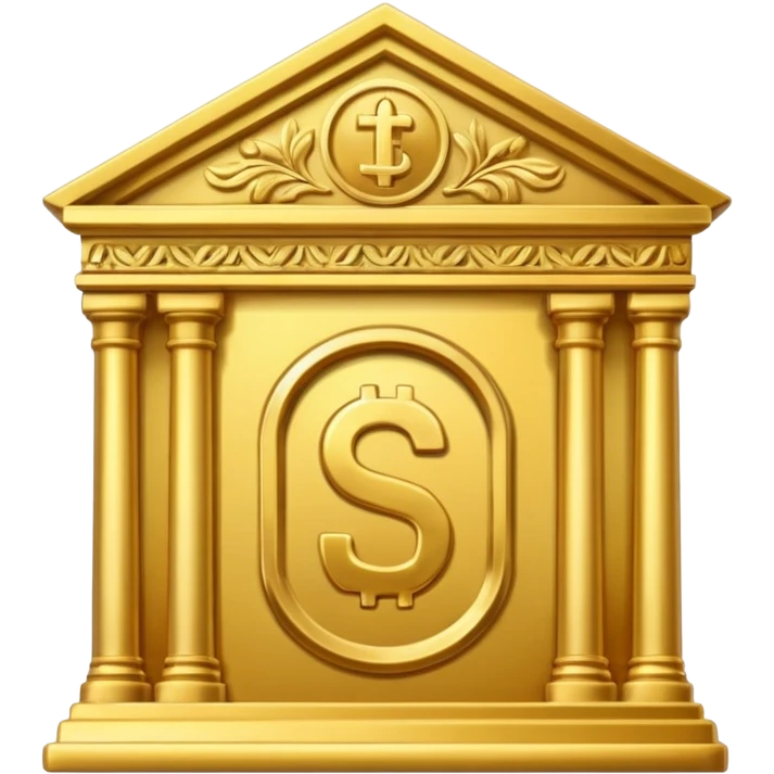 bank color gold emoji