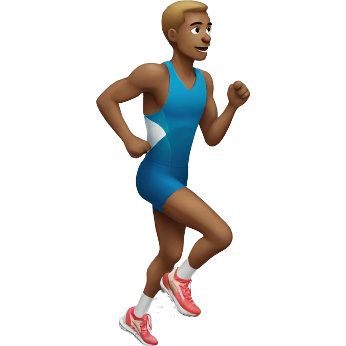 athlete racewalking emoji