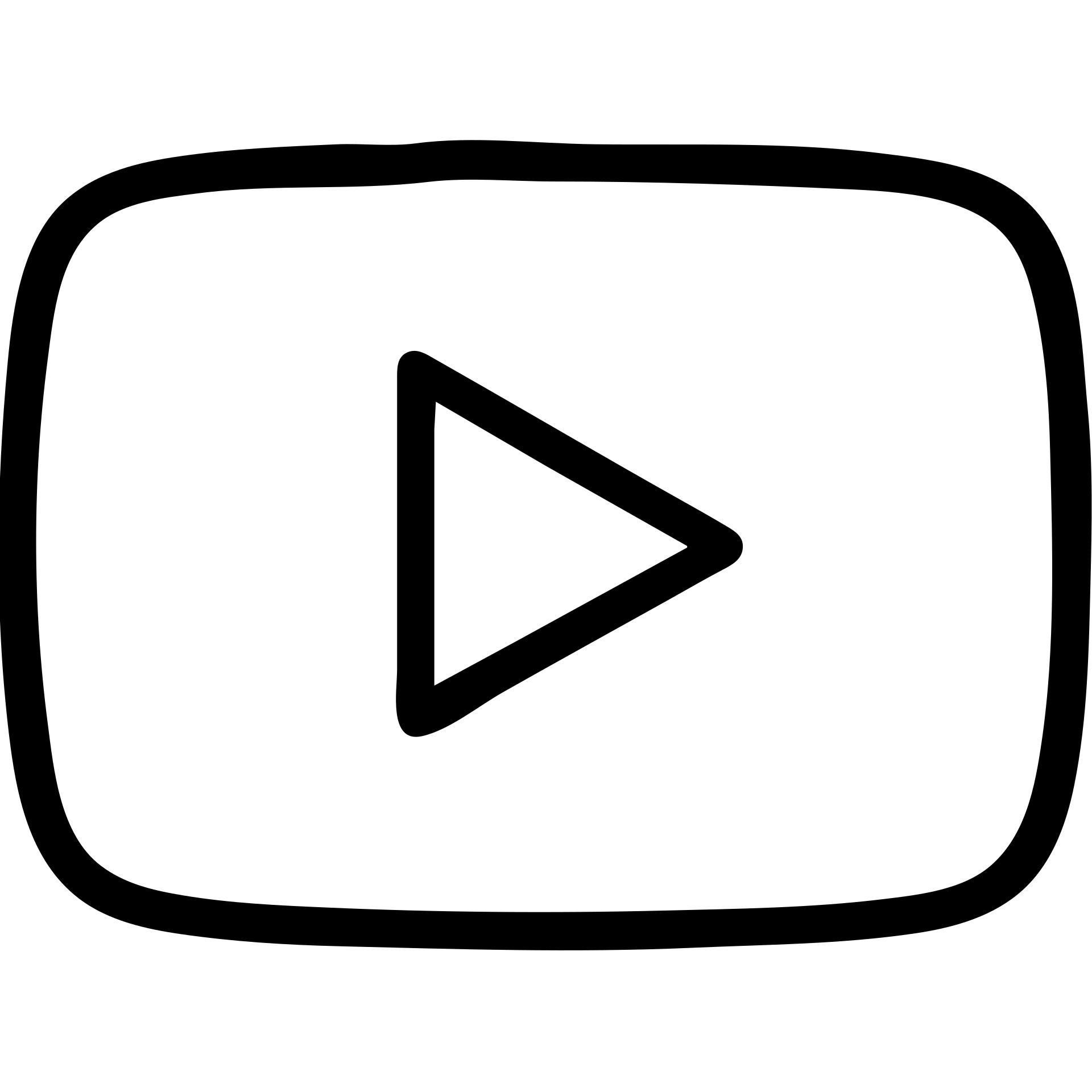 YouTube logo, flat design, minimal, red play button, white background emoji
