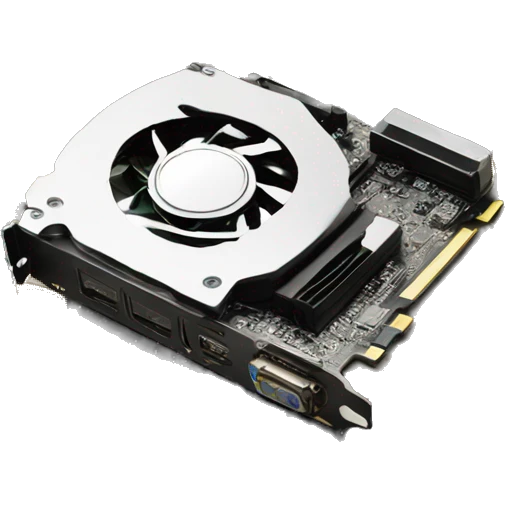 graphics card with coin emoji