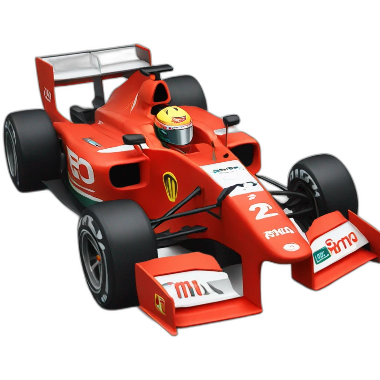 F1 car emoji