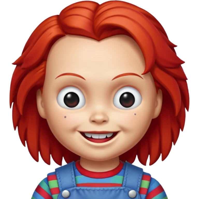 Un emojin de chuky emoji