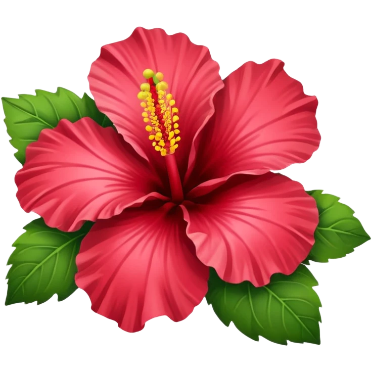 Hibiscus emoji