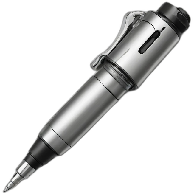 Tattoo machine pen emoji