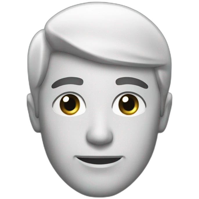شخص شعره اسود emoji