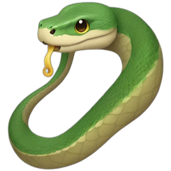 Snake eating it’s own tail emoji