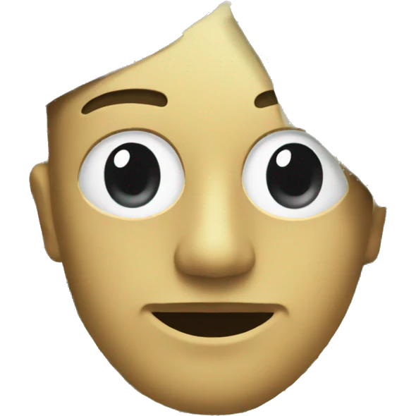 half of face shows money face emoji
