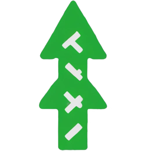 traffic arrow emoji
