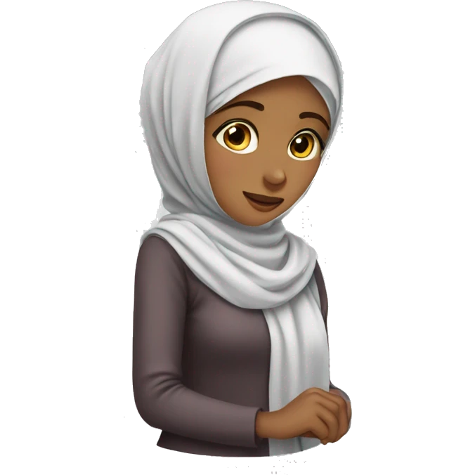 Girl wear hijab emoji