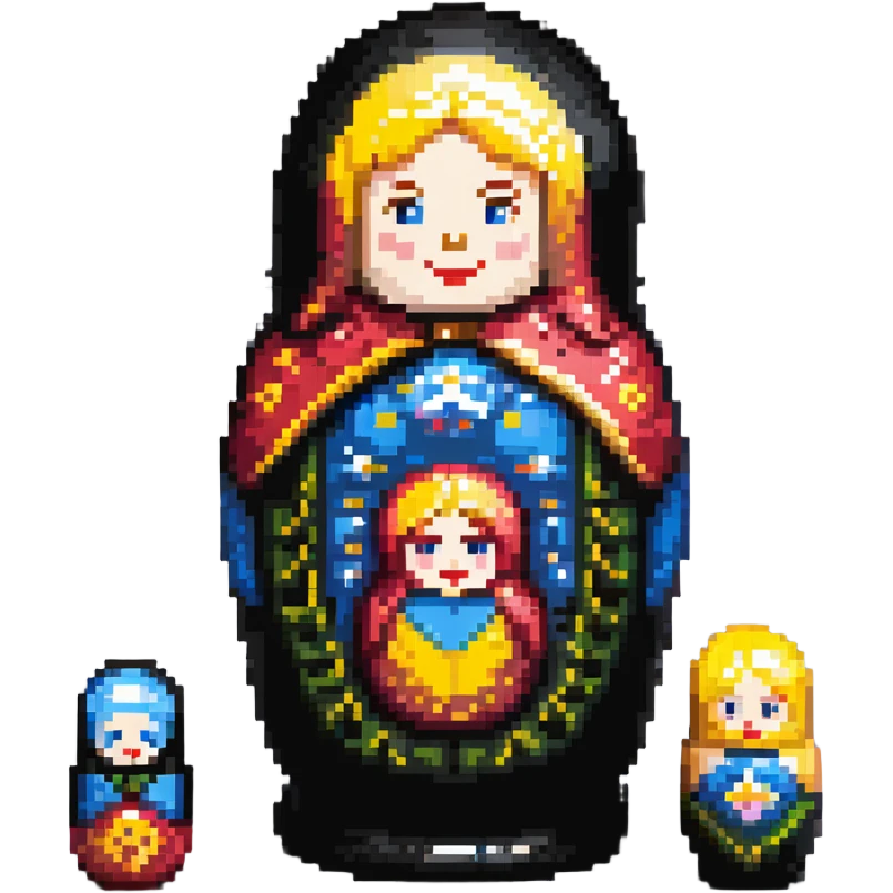 theater-themed nesting doll emoji
