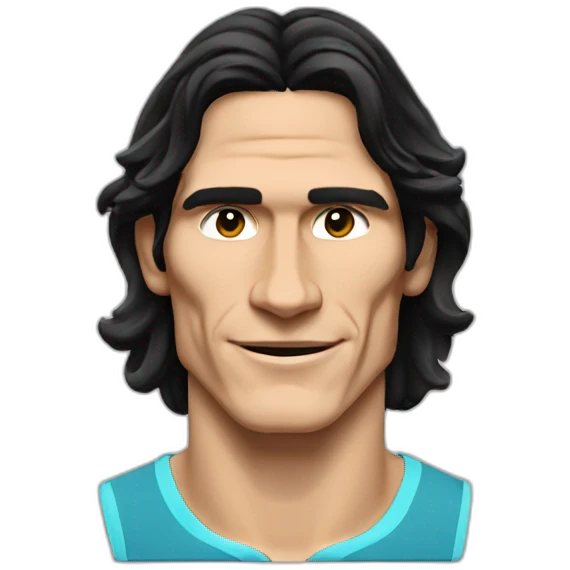 Edison cavani emoji