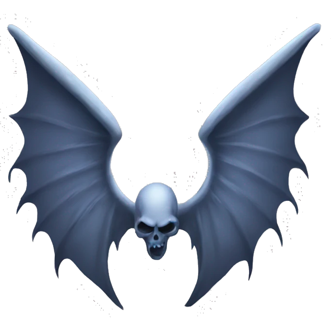 Half devil wing half angle wing emoji